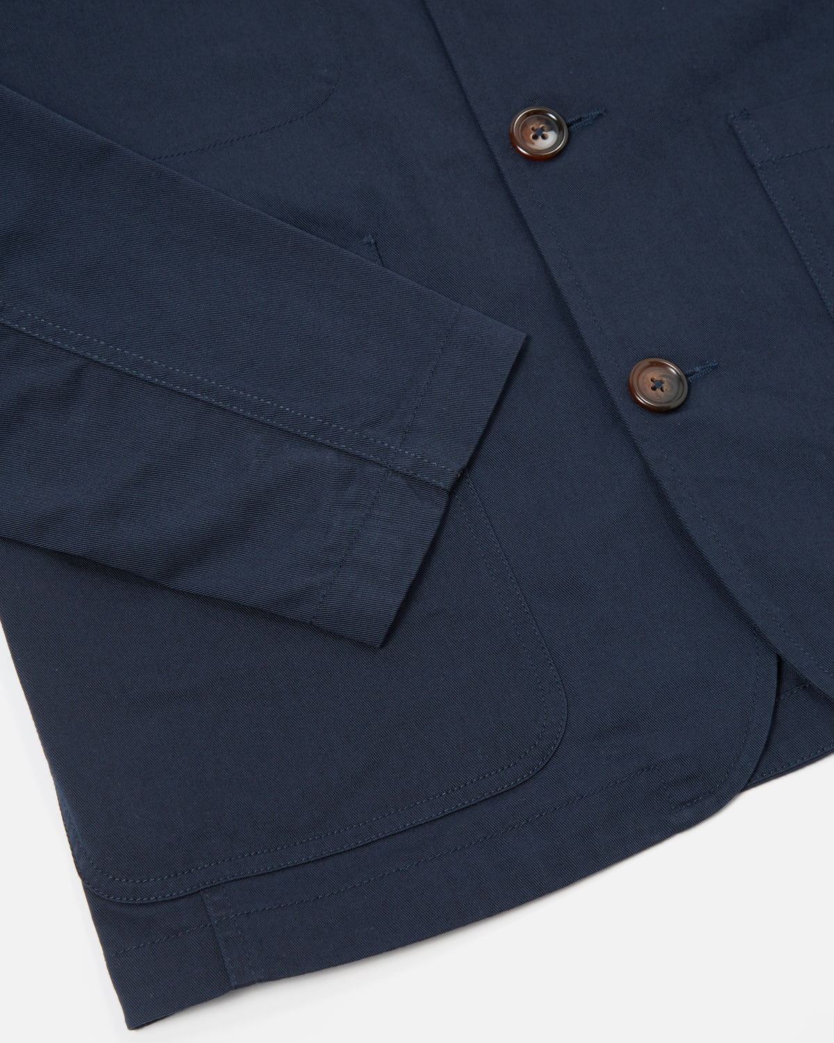 Twill Bakers Jacket | Navy