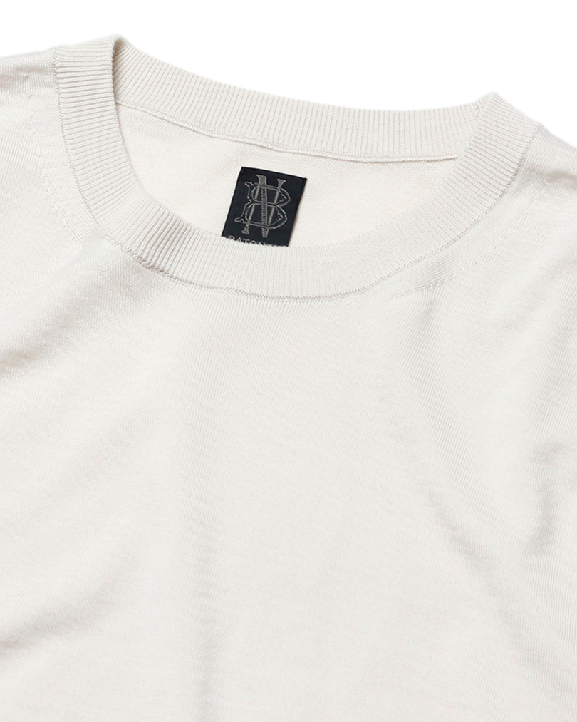 Superior Merino Crew Neck | Ivory