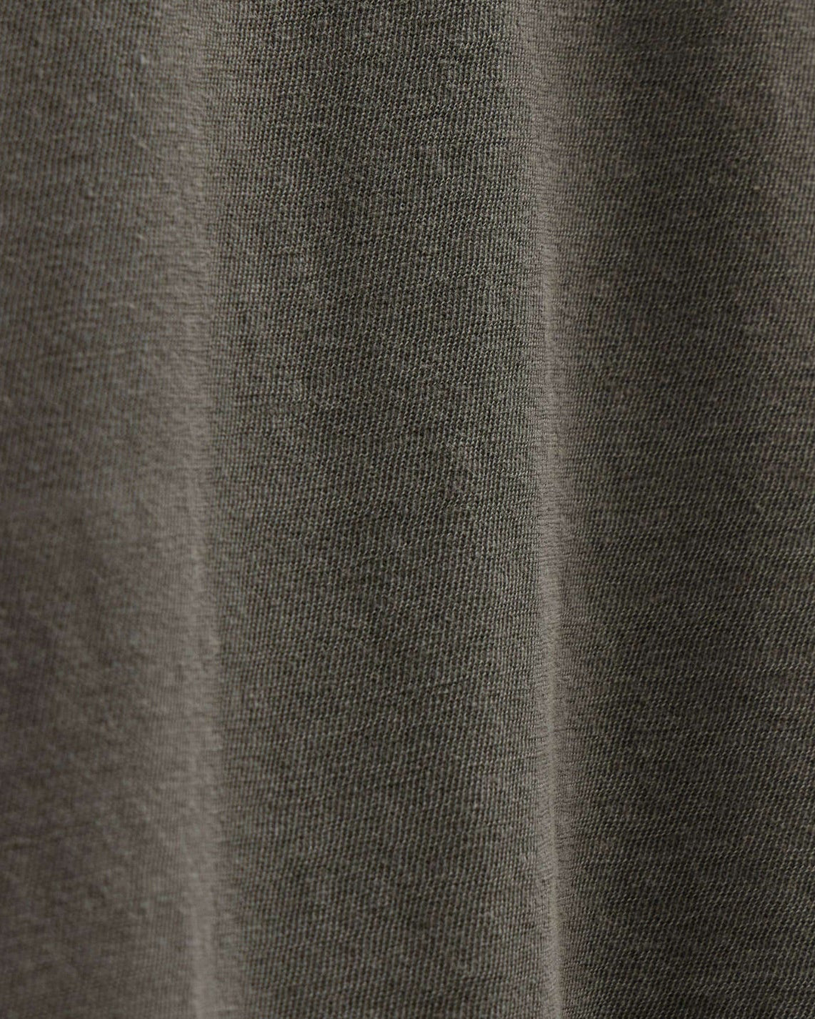L/S Slub Raglan Crew | Army Green Pigment