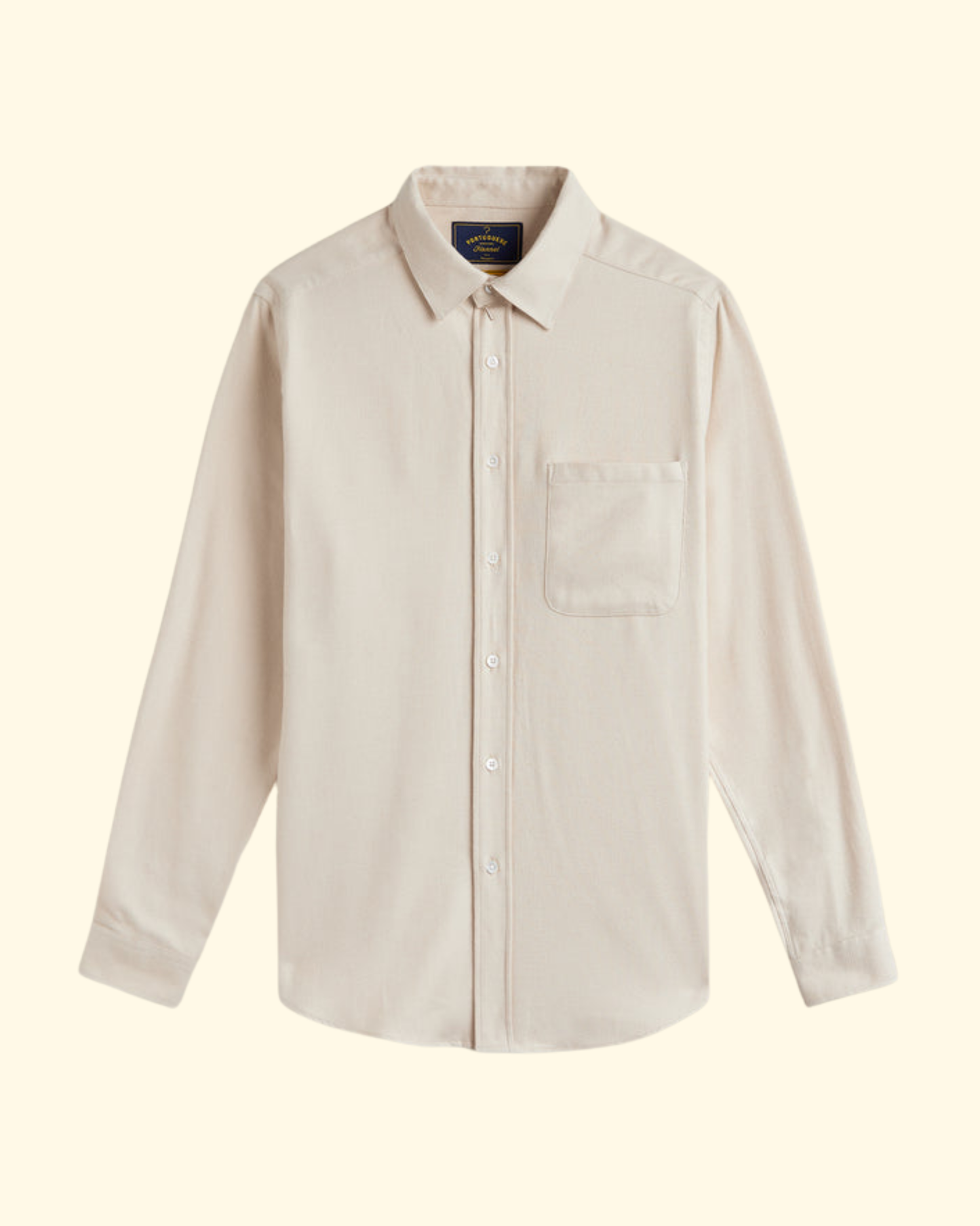Teca Flannel Shirt | Ecru