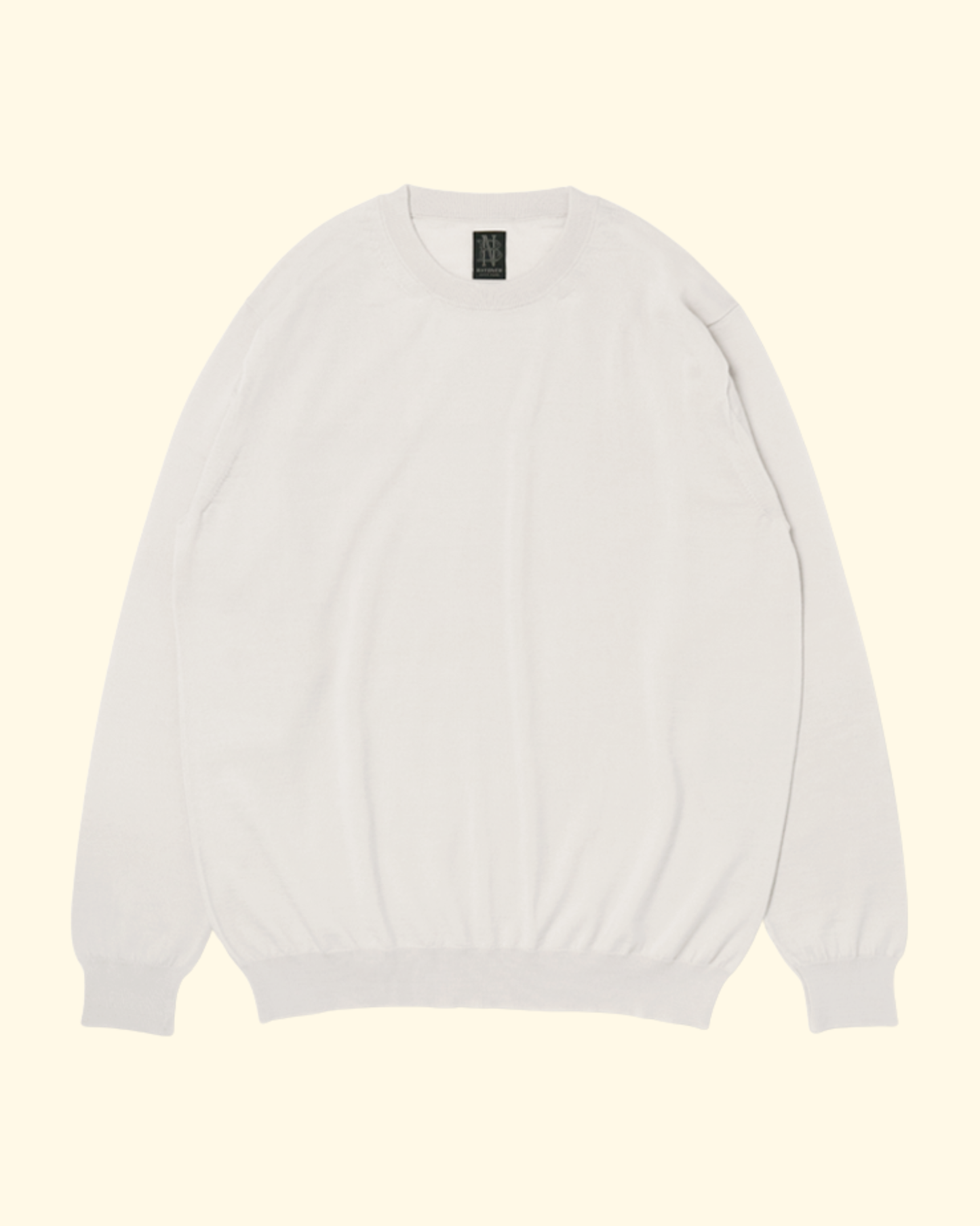 Superior Merino Crew Neck | Ivory