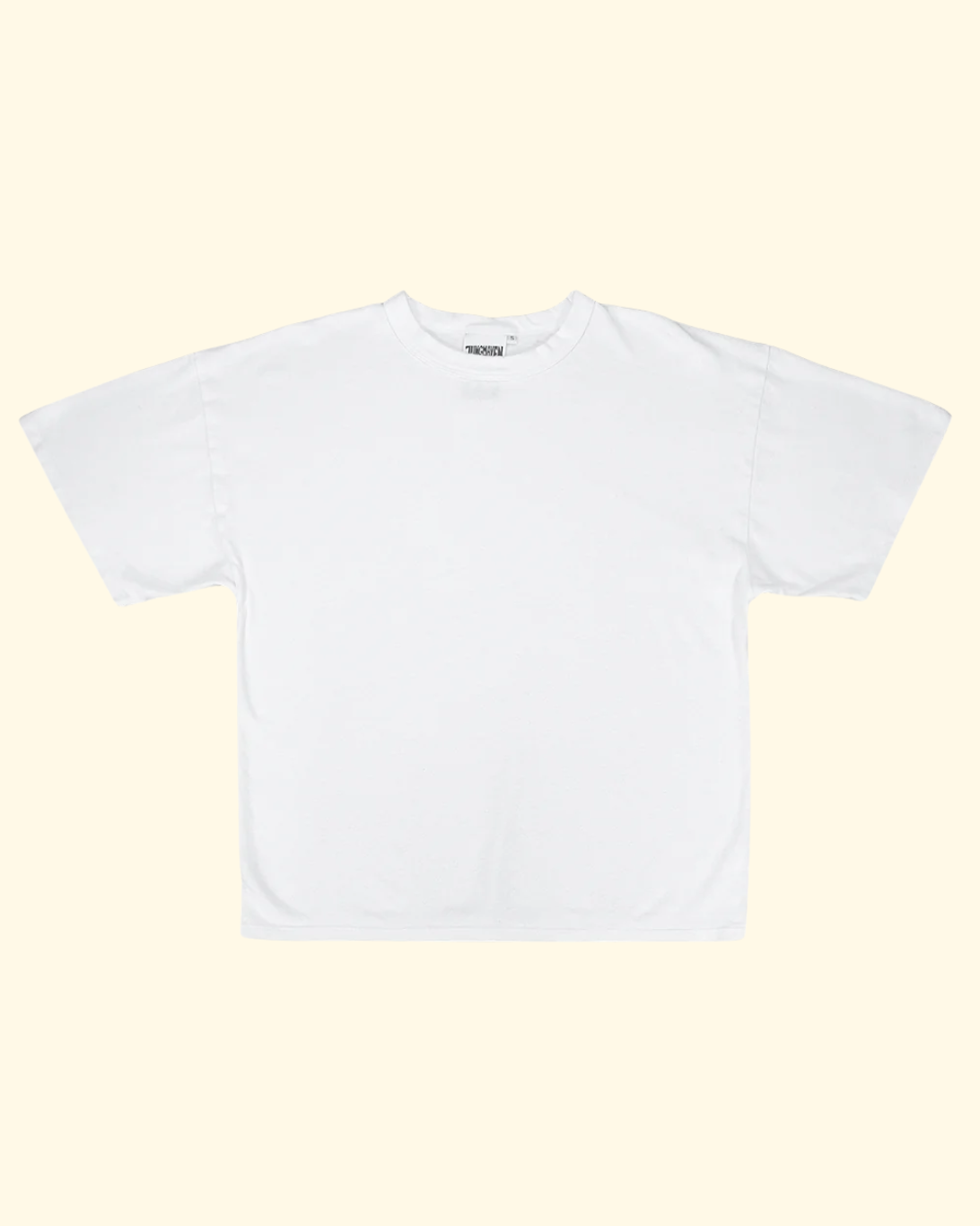 Vernon Oversized Tee | Washed White