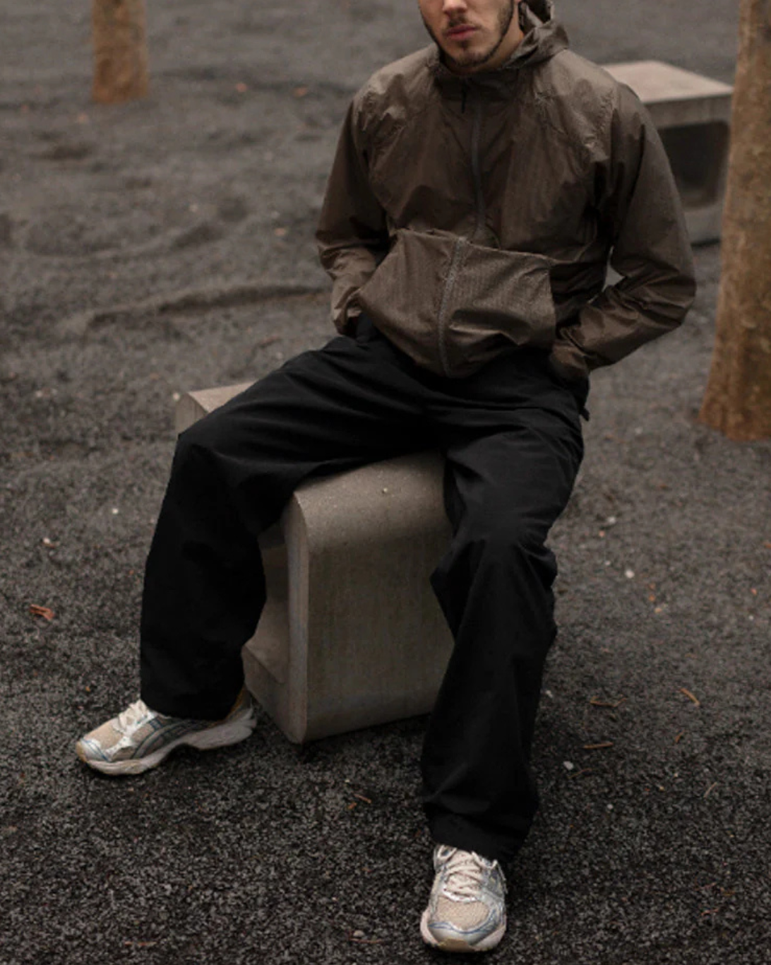 Airly Shell Package Wind Jacket | Desert Taupe