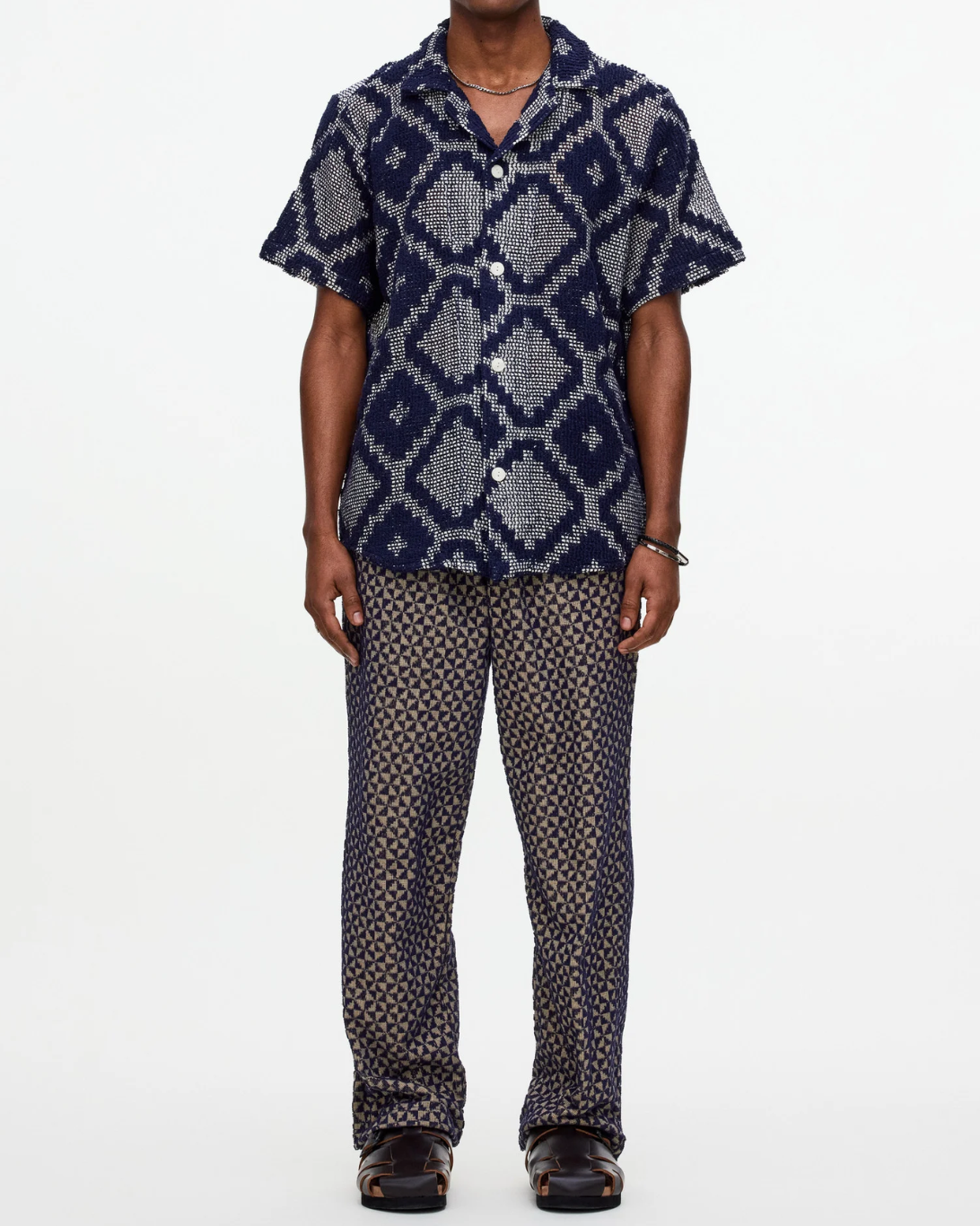 Trastevere Cuba Shirt | Navy/White