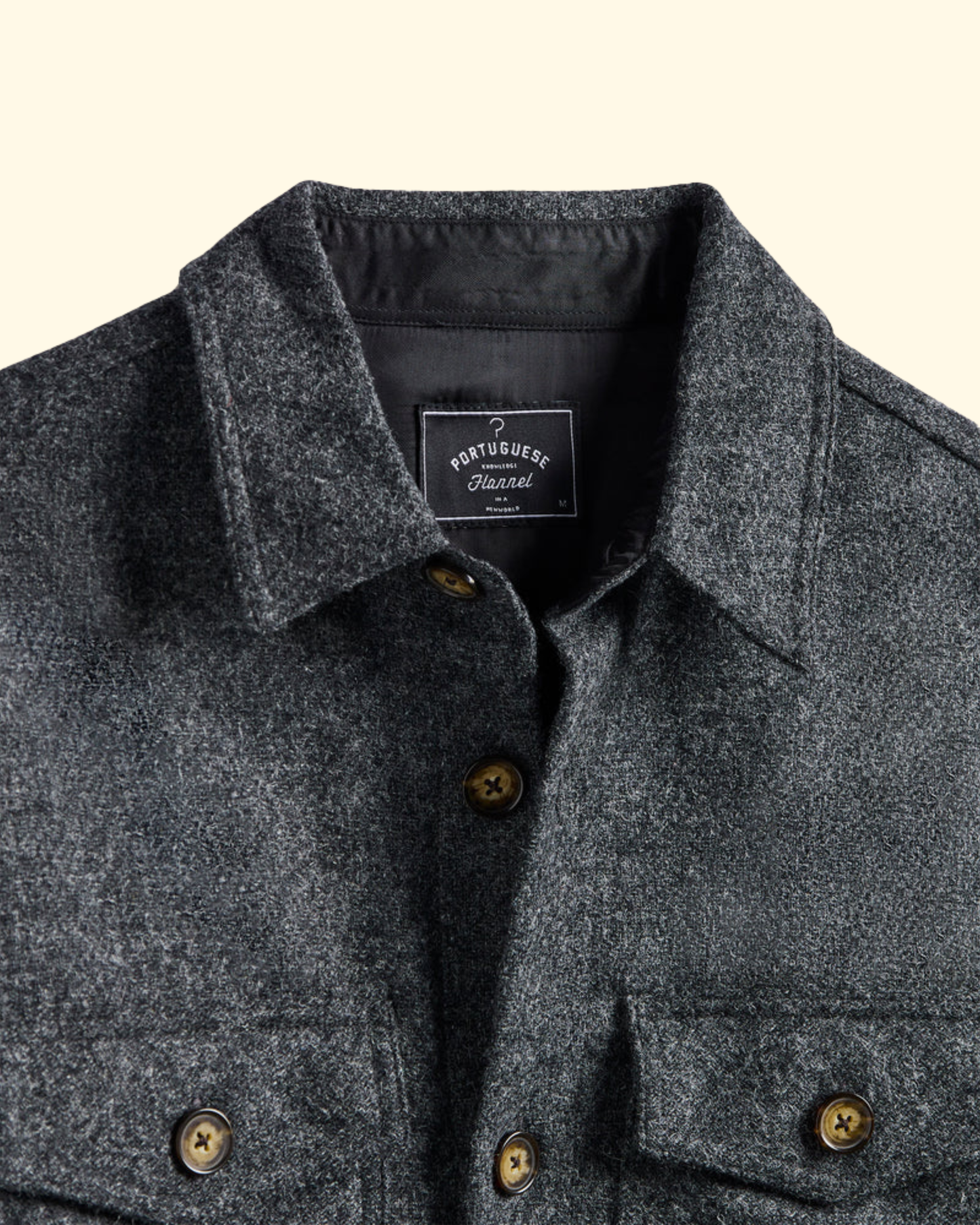 Wool Field Overshirt | Grey
