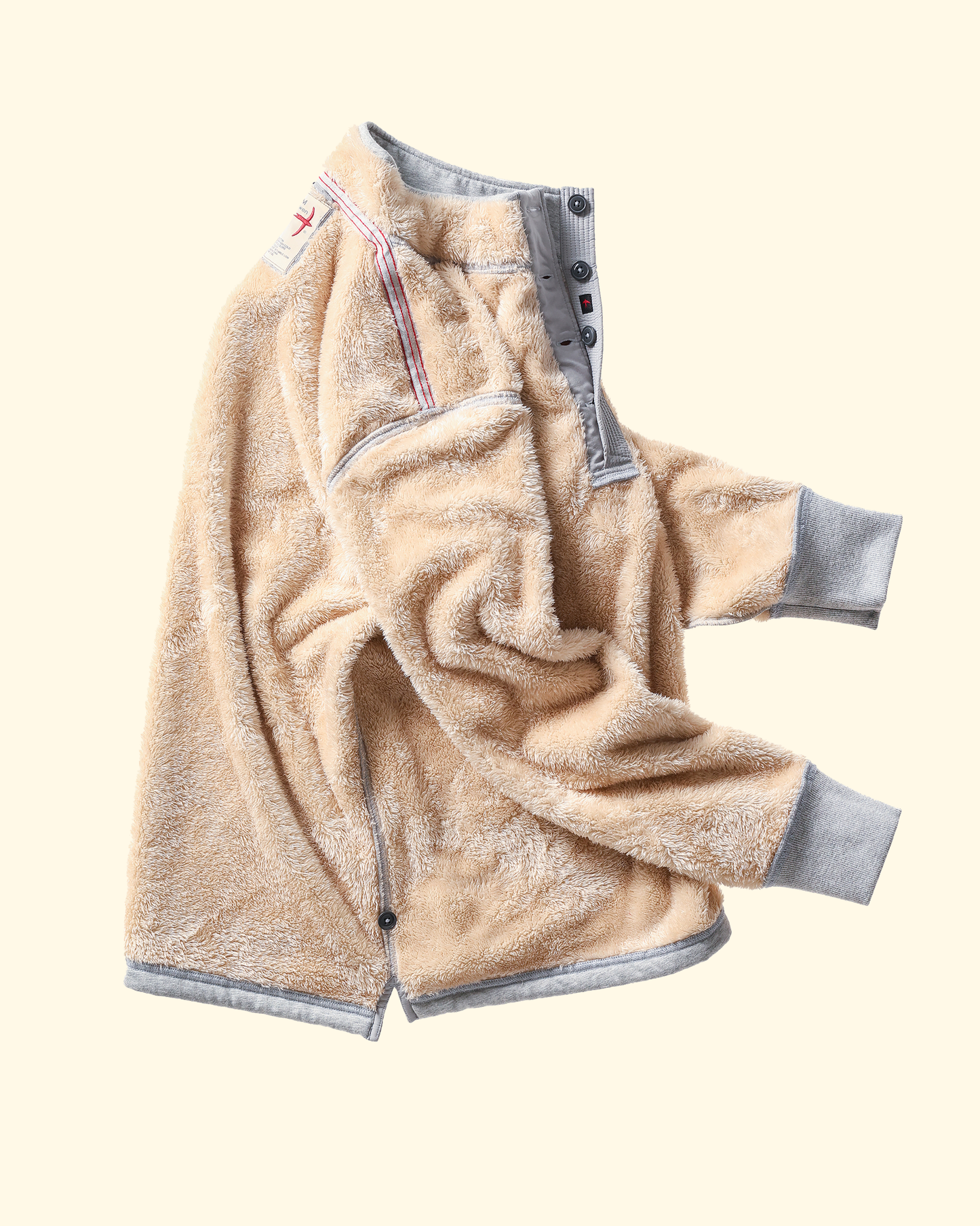 Superfleece Mock | Light Grey