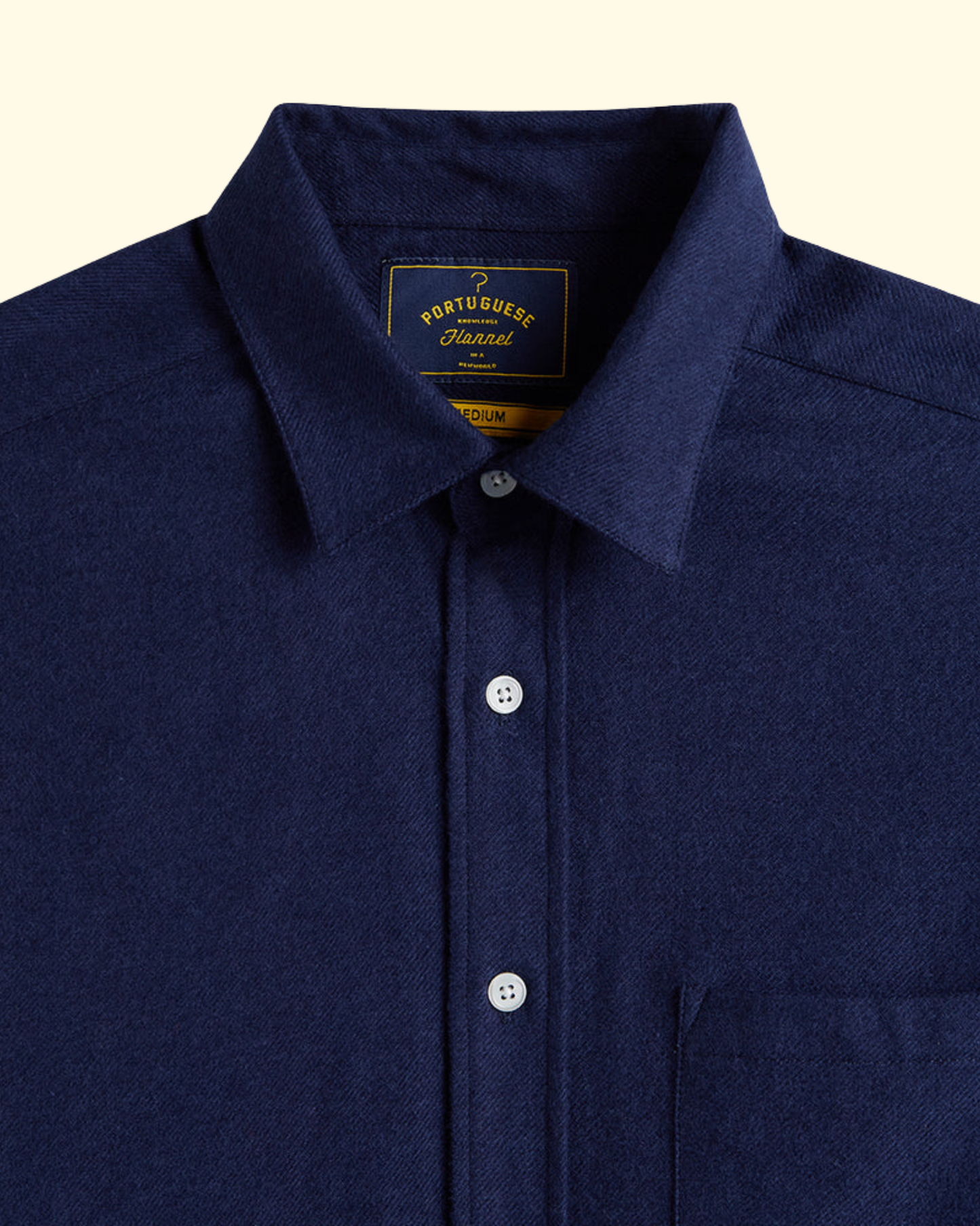Teca Flannel Shirt | Navy
