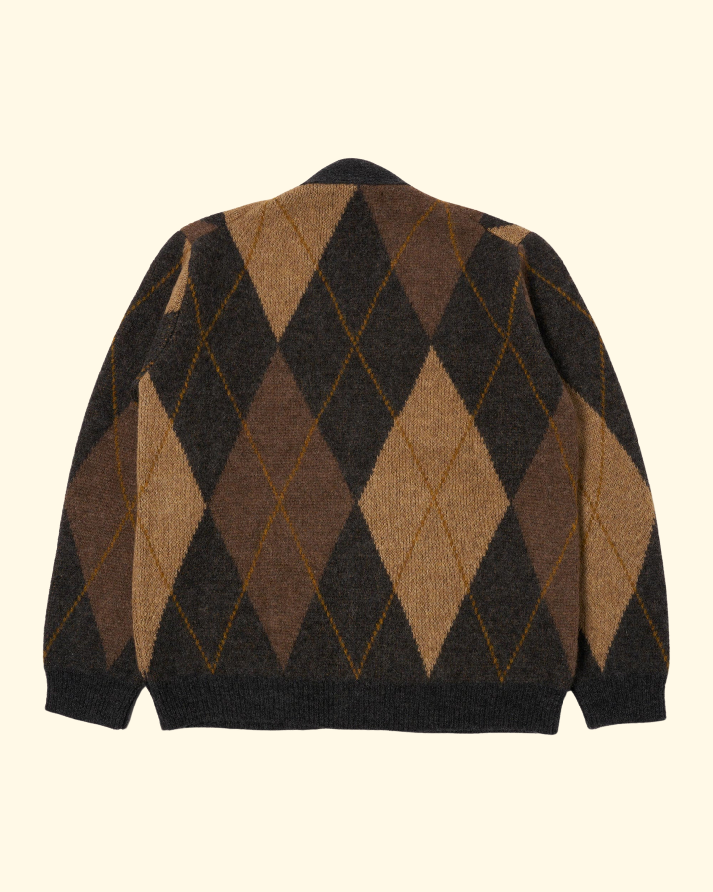 Langdale Argyll Cardigan | Brown