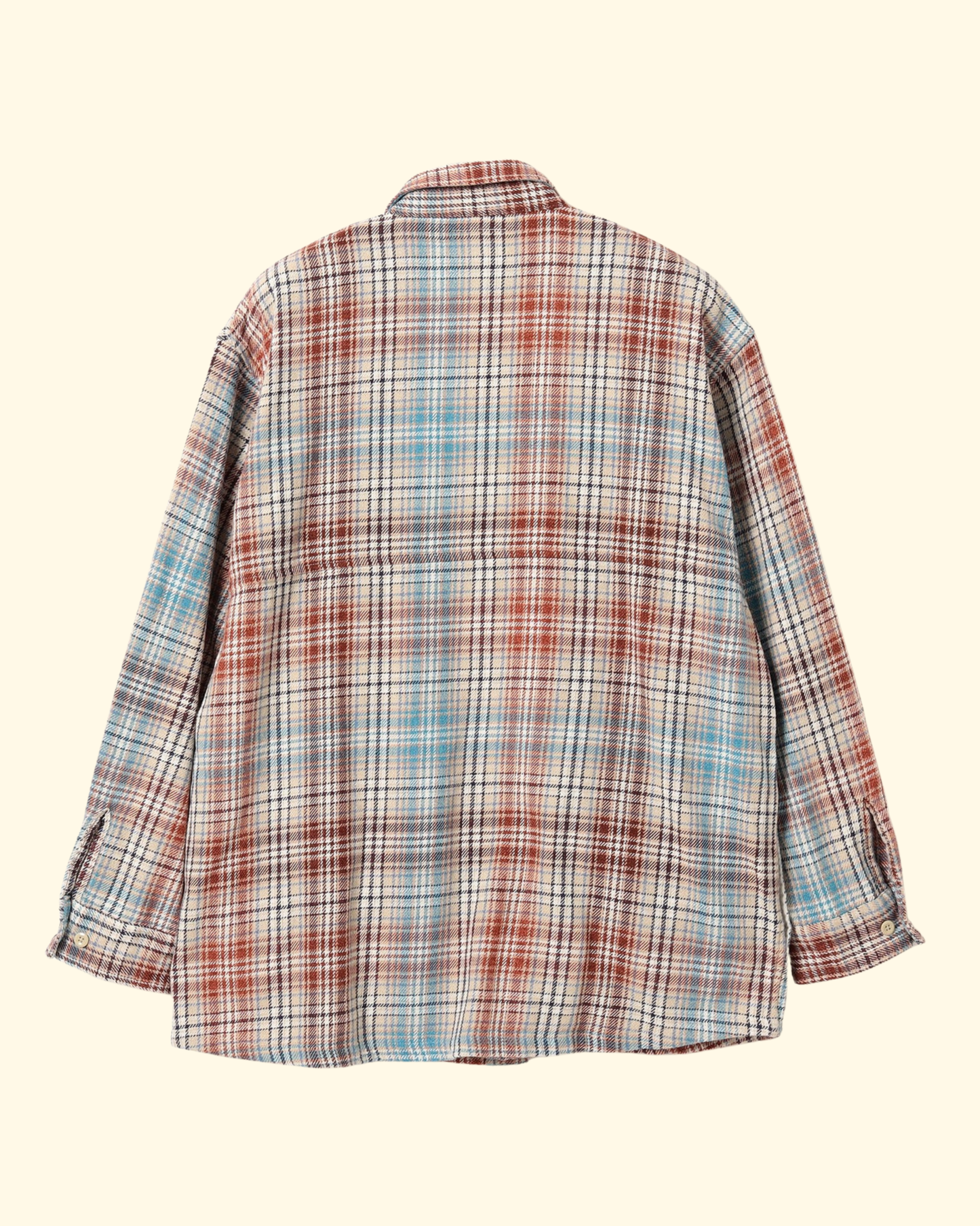 Albert Field Shirt | Ivory Blue