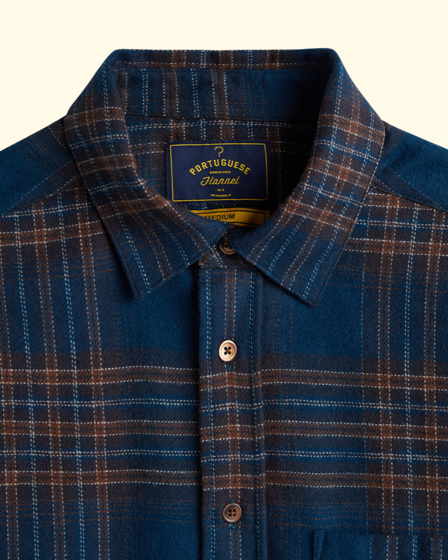 Bossa Flannel | Teal Rust