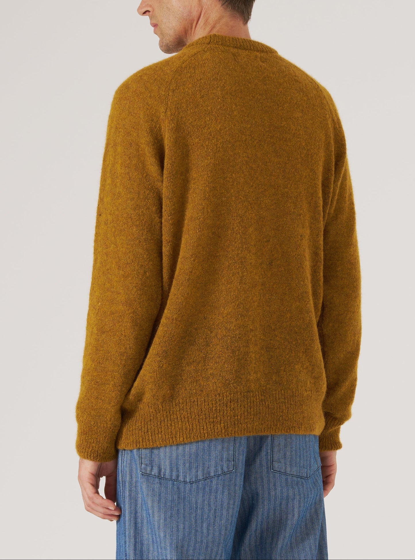 Lyon Alpaca Knit Crew | Gold