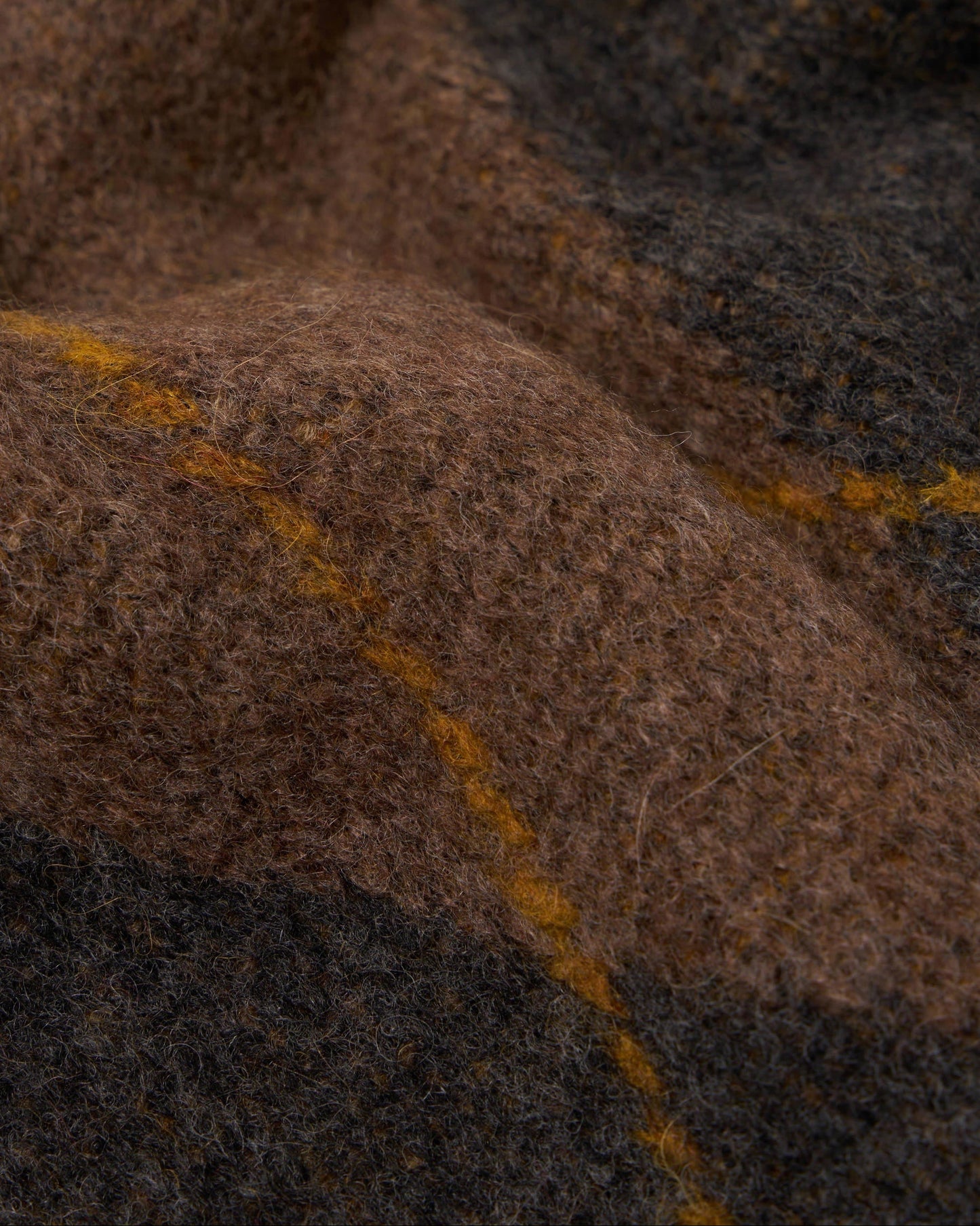 Langdale Argyll Cardigan | Brown
