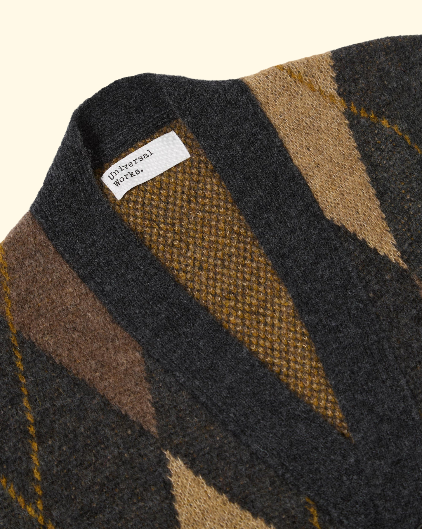 Langdale Argyll Cardigan | Brown