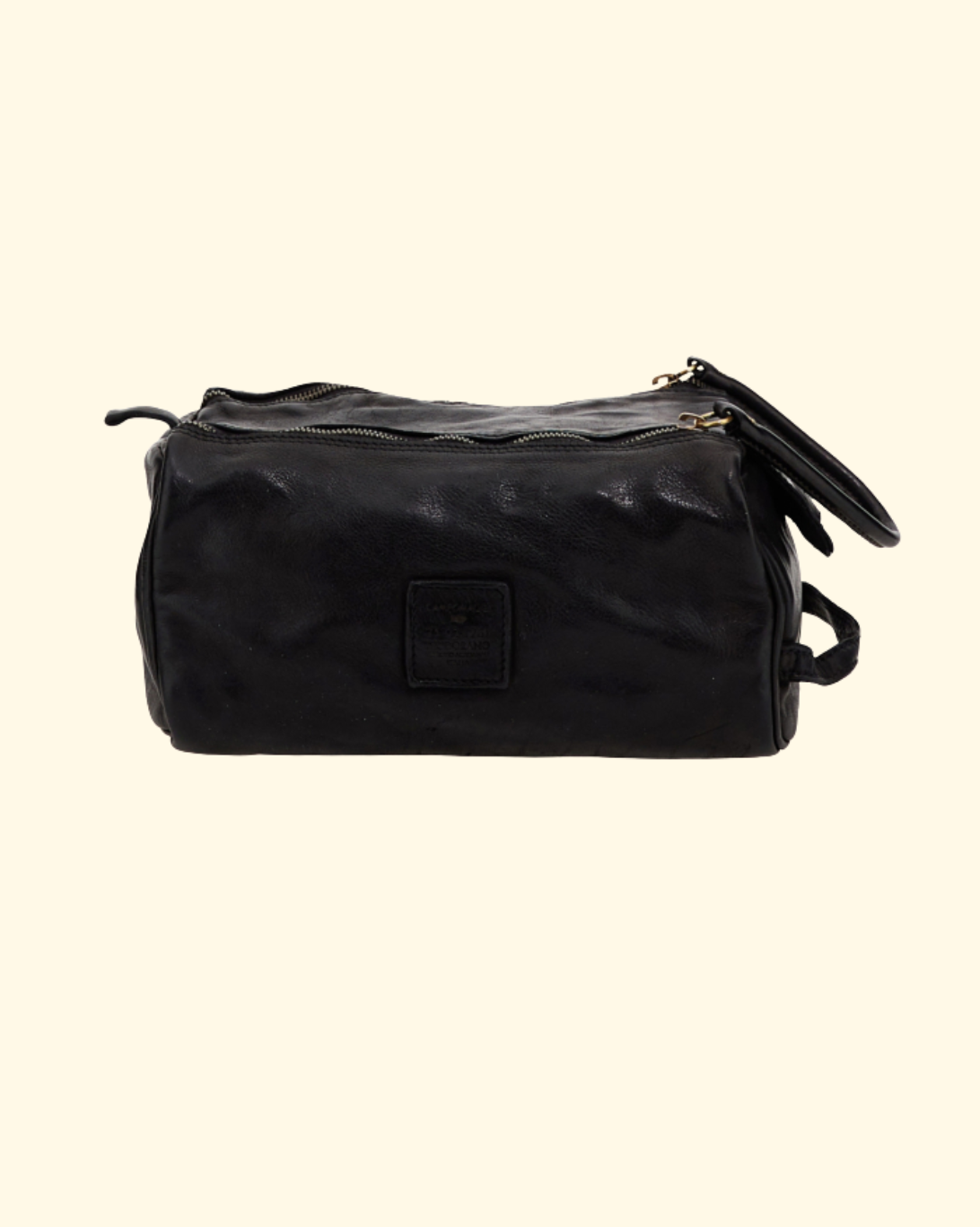 Leather Toiletry Bag | Black