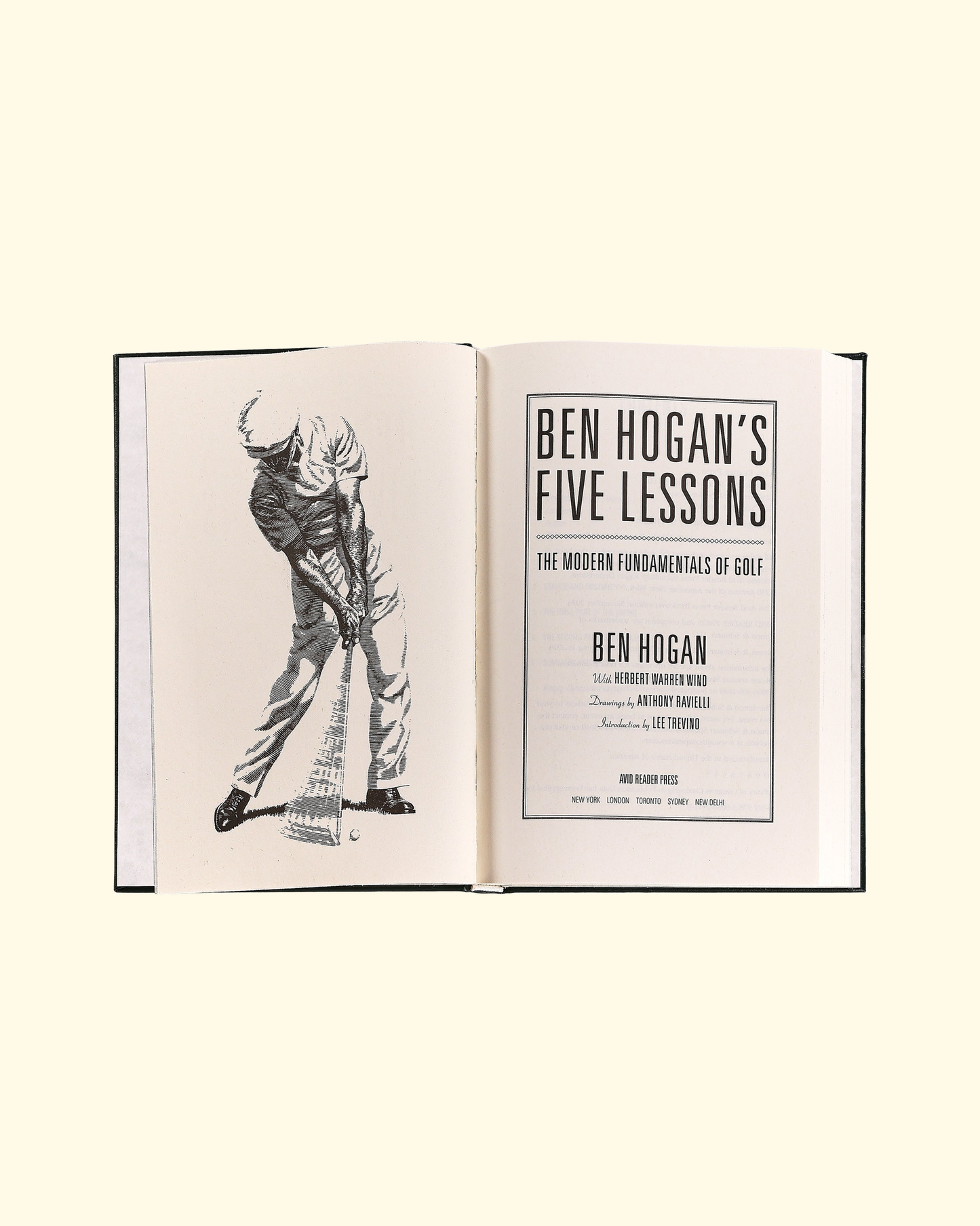 Ben Hogan's Five Lessons Book