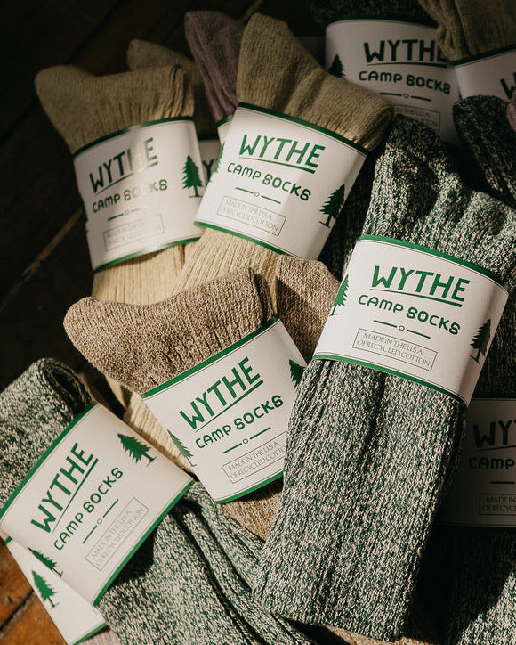 Recycled Camp Sock | Camp Khaki Melange