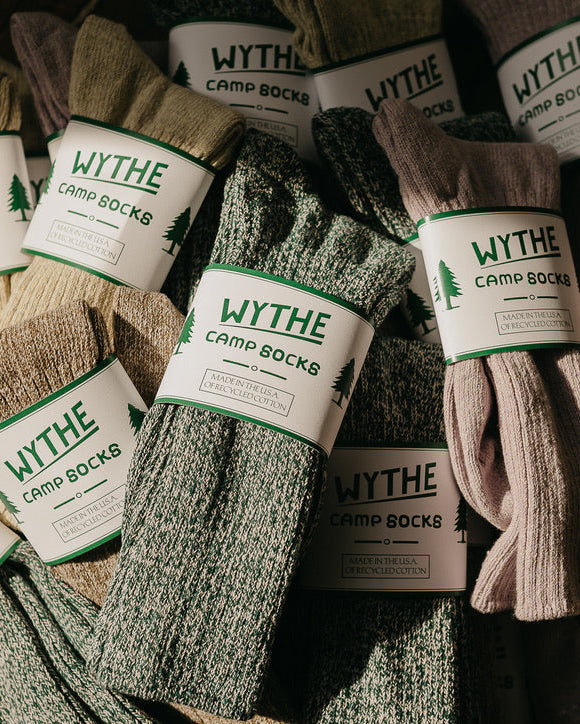 Recycled Camp Sock | Evergreen Melange