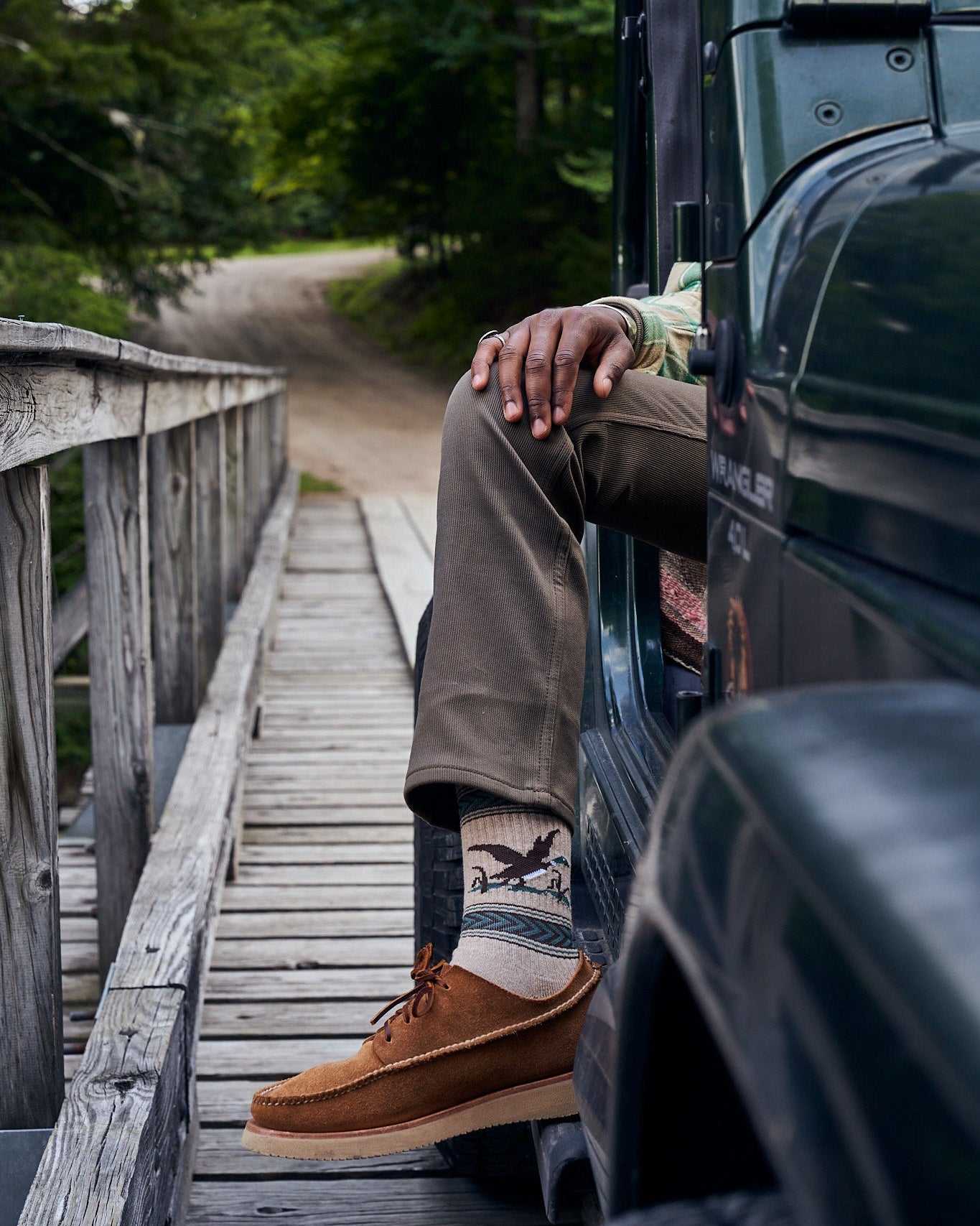 Recycled Camp Sock | Mallard Flight