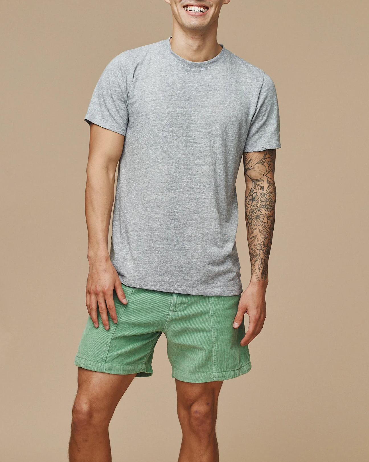 Jung Tee Heather | Athletic Gray