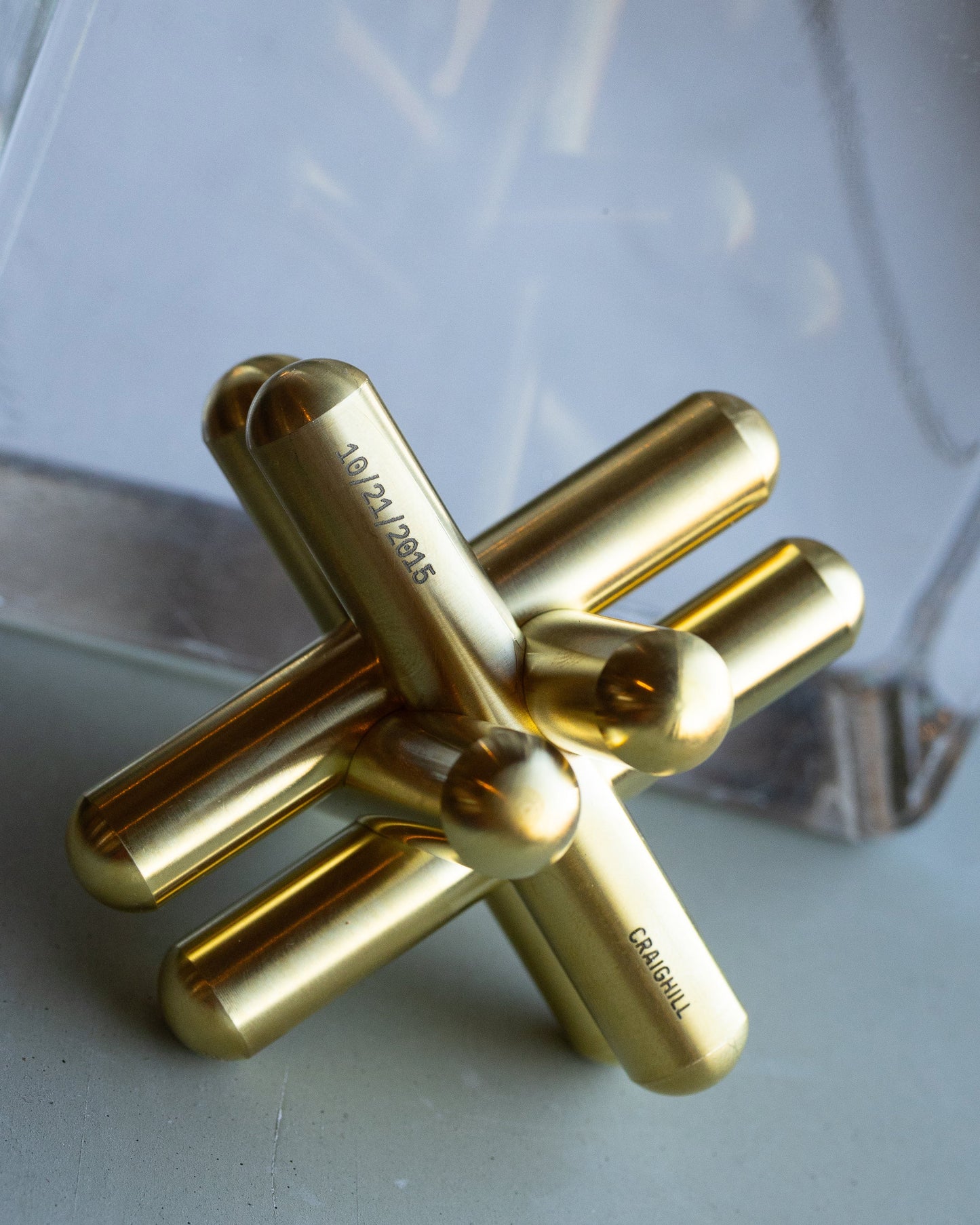 Jack Puzzle | Brass