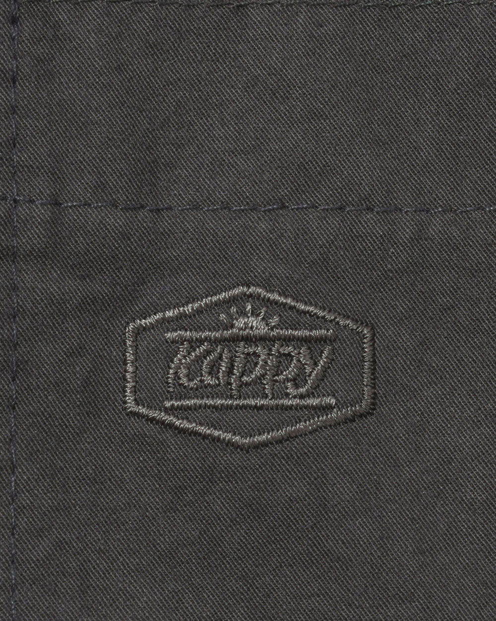 One Tuck Wide Fatigue | Charcoal