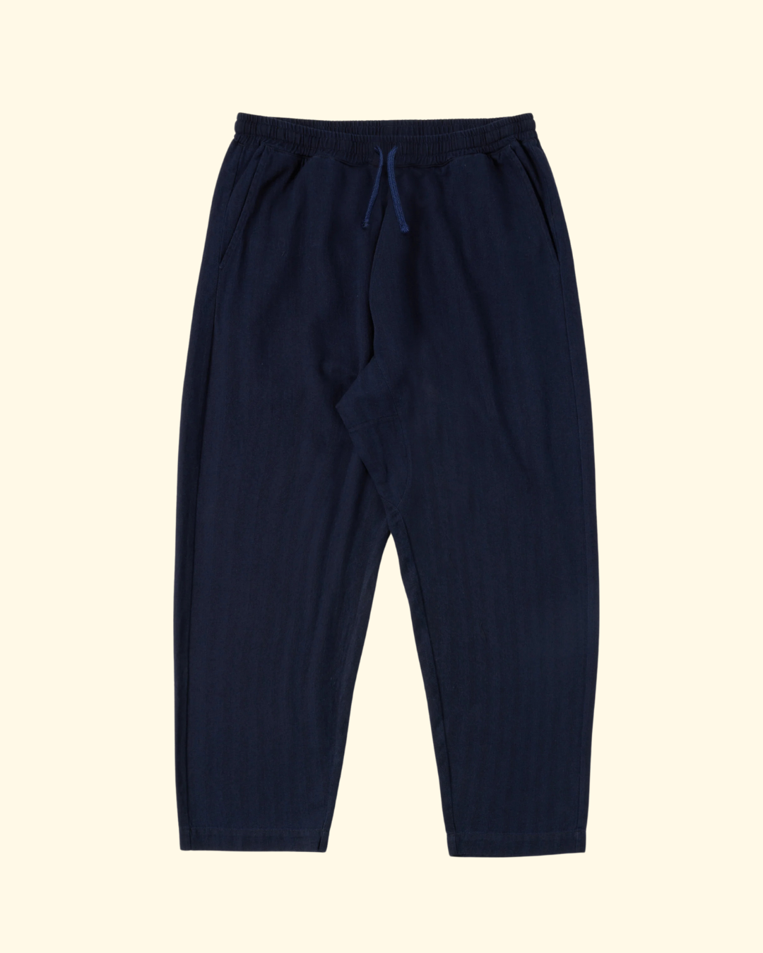 Braga Herringbone Pant | Indigo