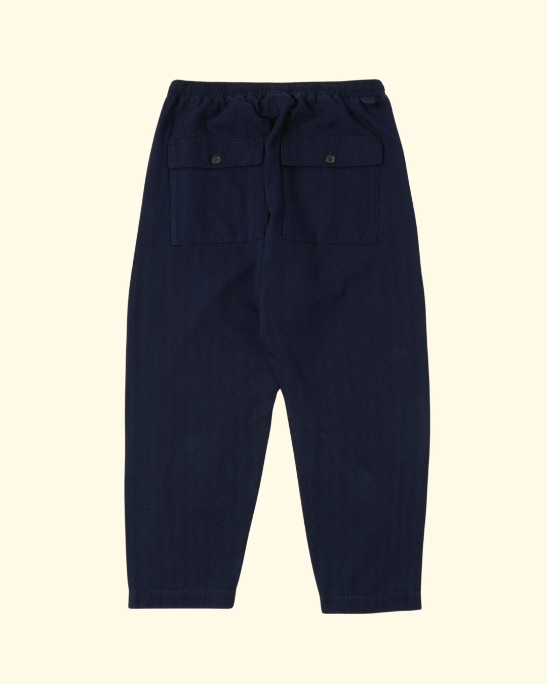 Braga Herringbone Pant | Indigo