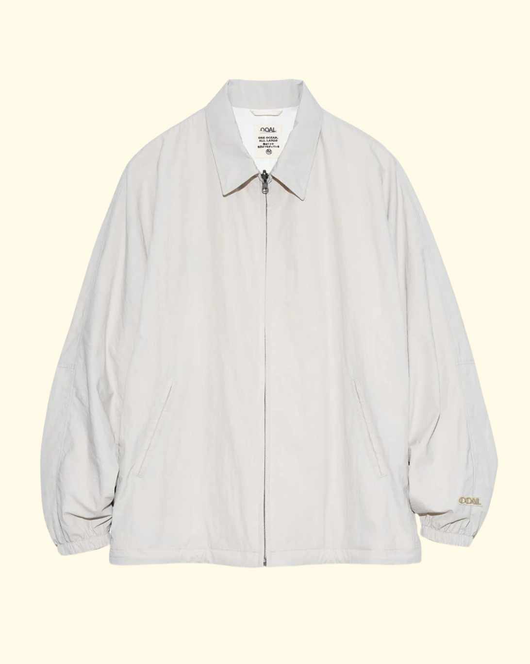 Reversible Coach Jacket | Beige