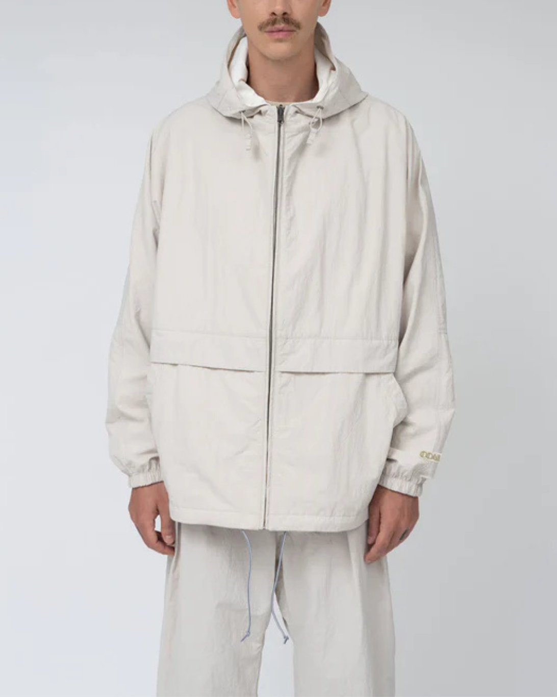 Reversible Hooded Jacket | Beige