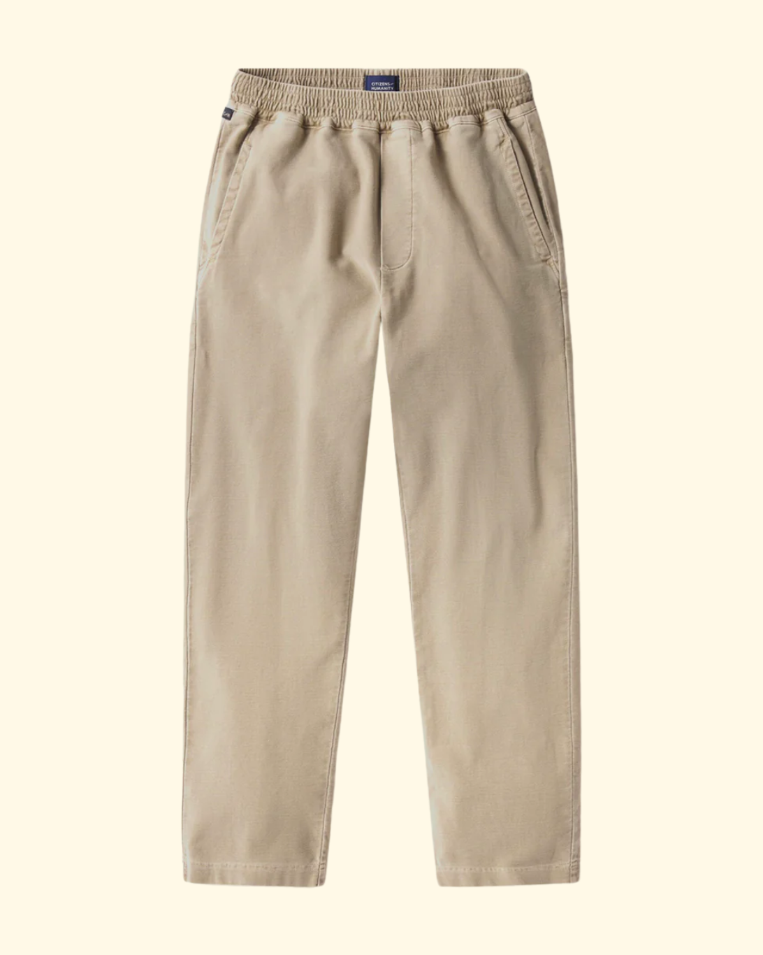Pull on Pant in French Terry | Vintage Stone