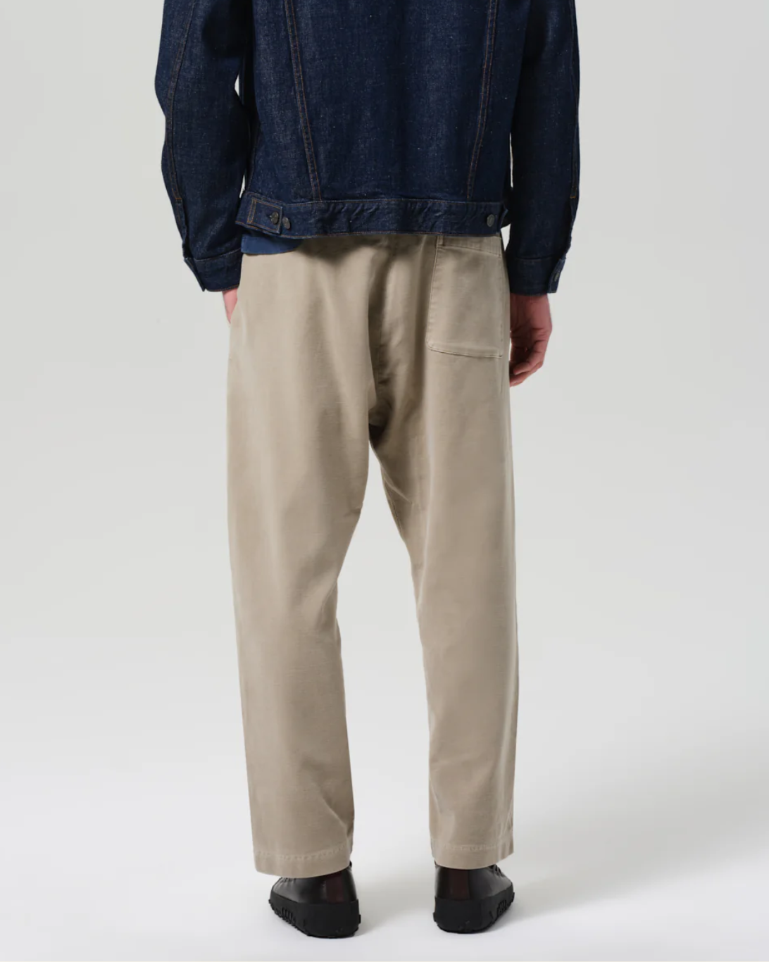 Pull on Pant in French Terry | Vintage Stone