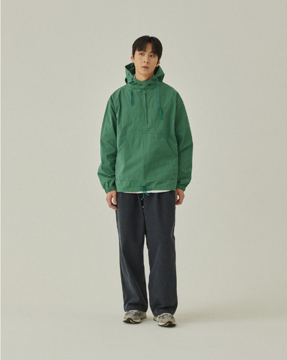 Anorak Hoodie | Green