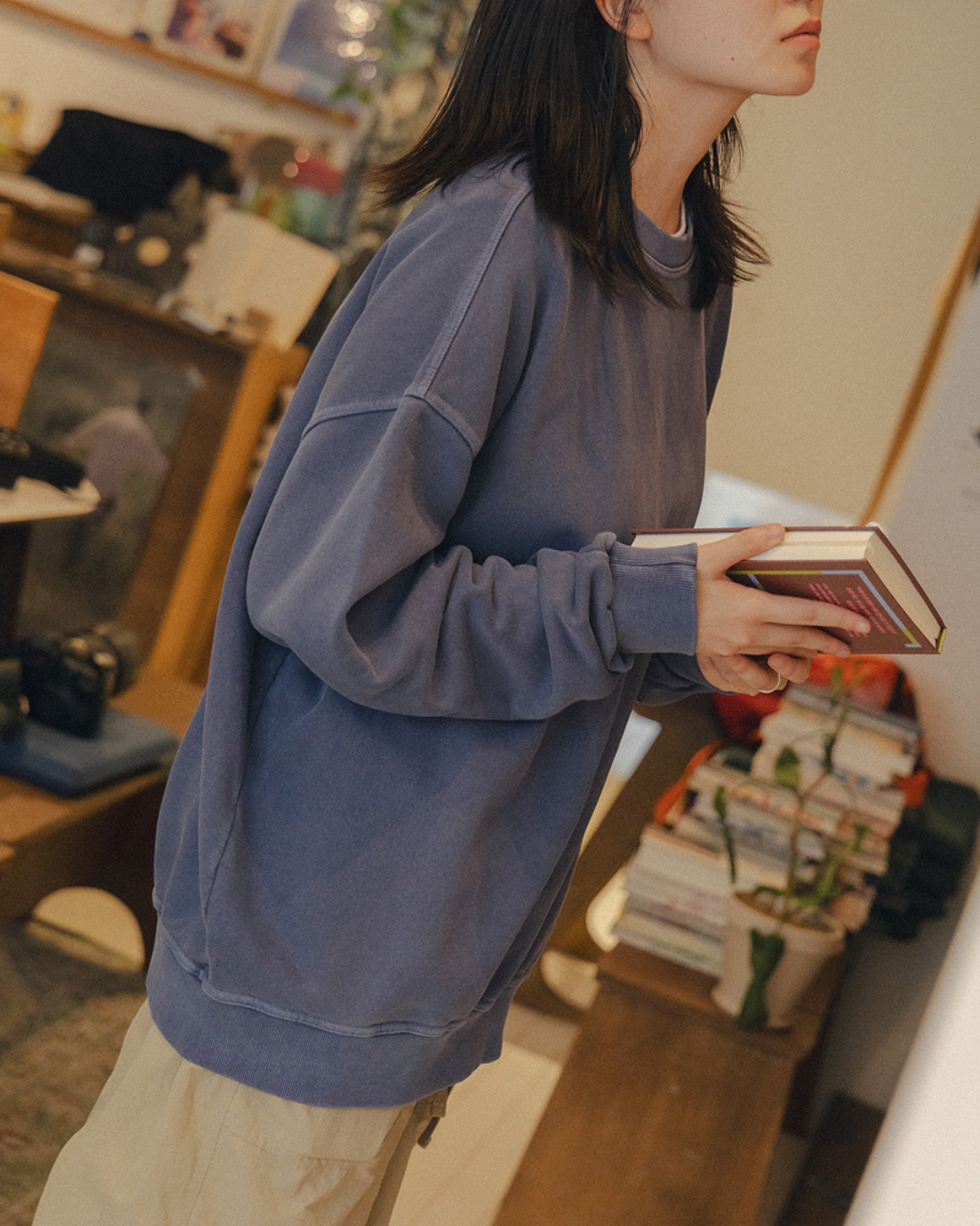 Pigment Sweatshirt | Vintage Navy