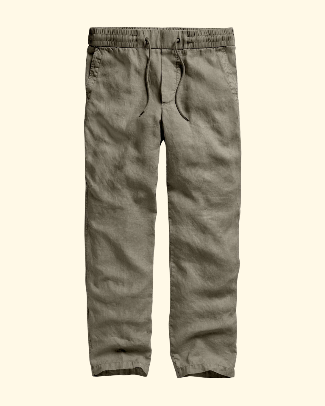 Relaxed Linen Pant | Birch Pigment