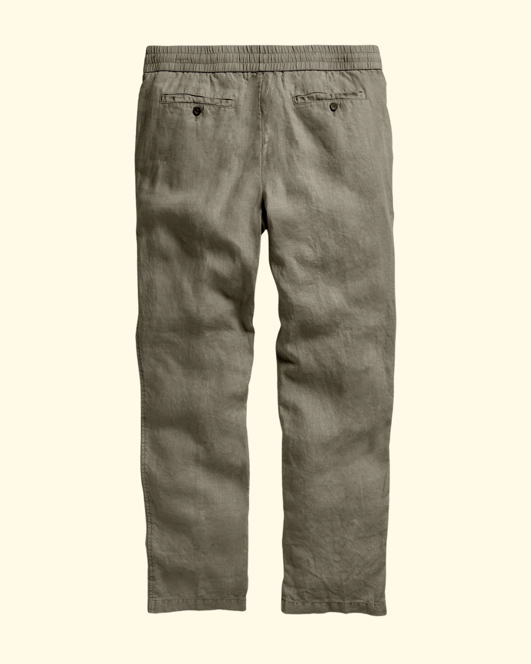 Relaxed Linen Pant | Birch Pigment