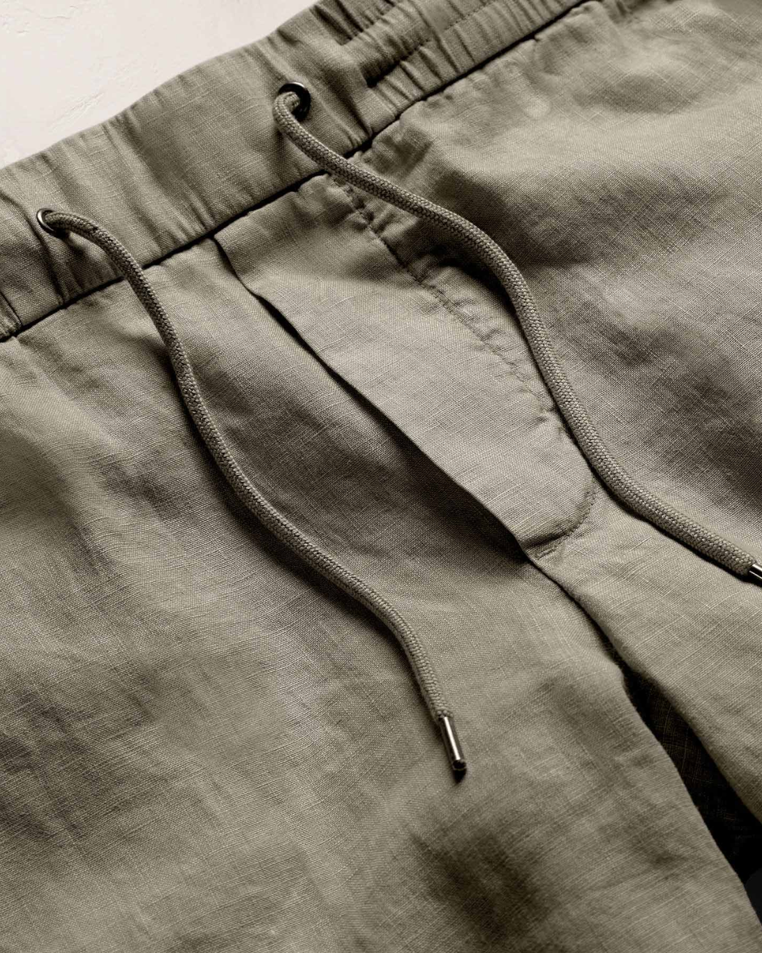 Relaxed Linen Pant | Birch Pigment