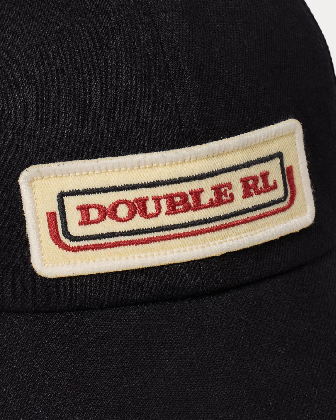 Double RL Logo Trucker | Black