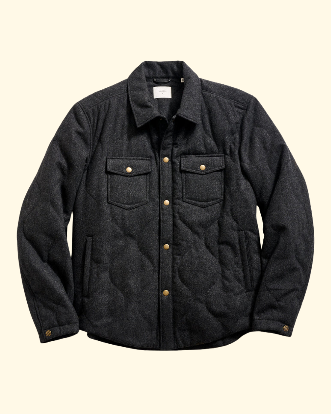 Theo Quilted Jacket | Charcoal Heather