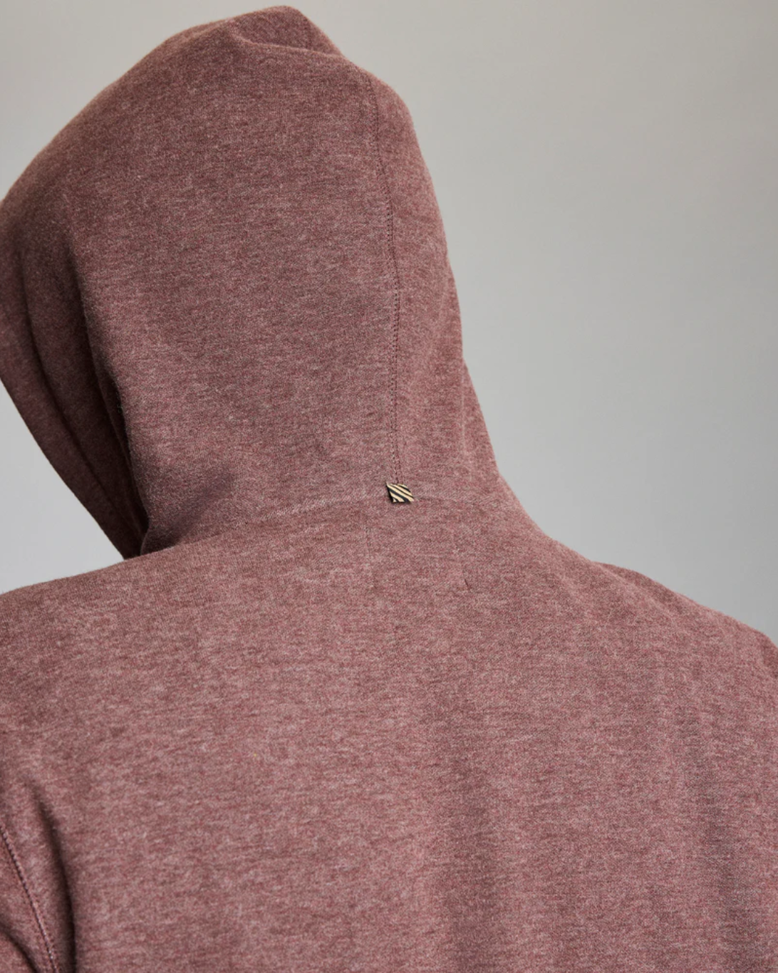 Rib Pullover Hoodie | Cinnamon