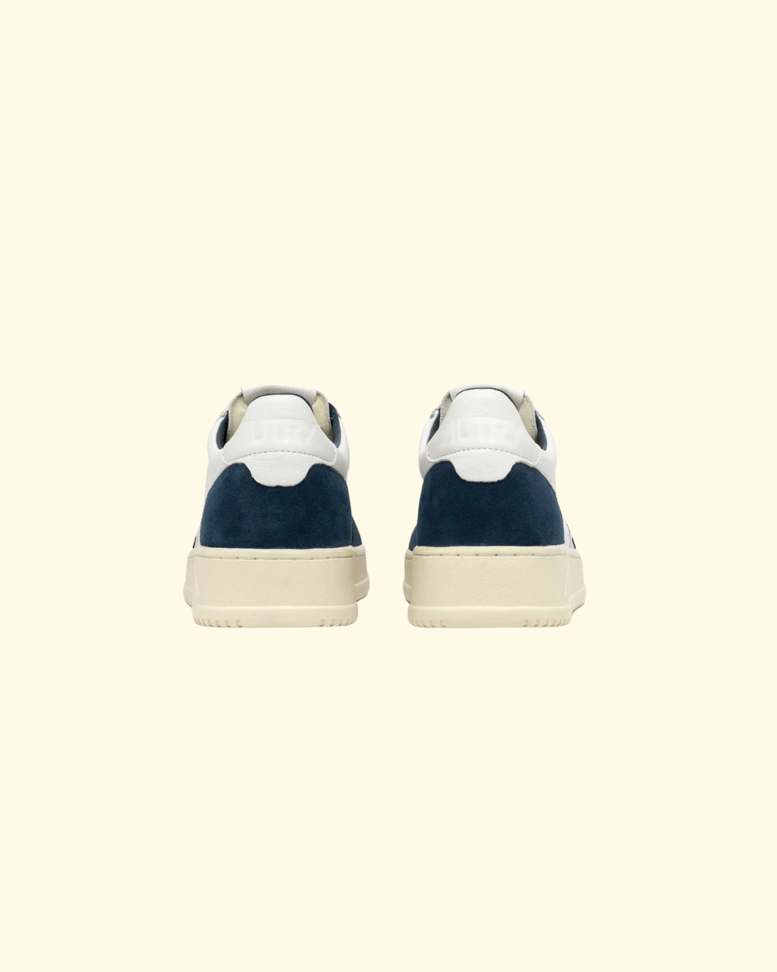 Medalist Low | White & Capri Blue