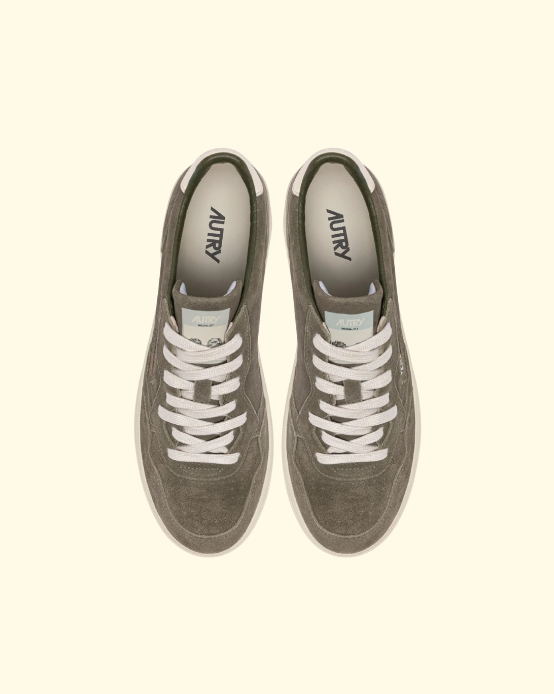 Medalist Low | White & Green