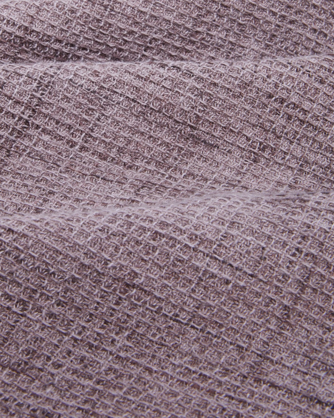 Pigment Dyed Waffle | Purple
