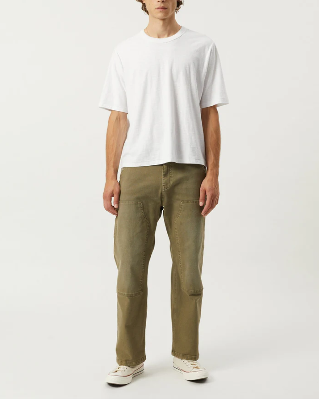 Slub Cotton Tee | White