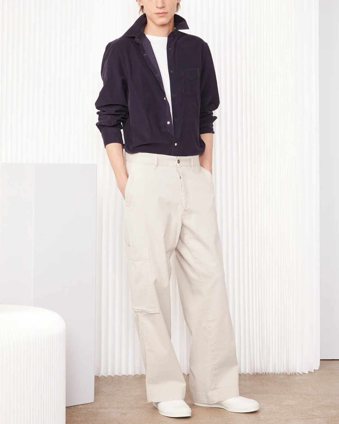 Benoit Corduory Shirt | Dark Navy