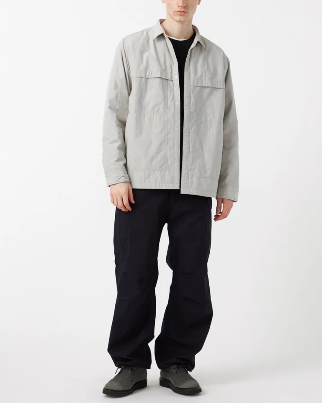 Insulation Shirt Jacket | Beige