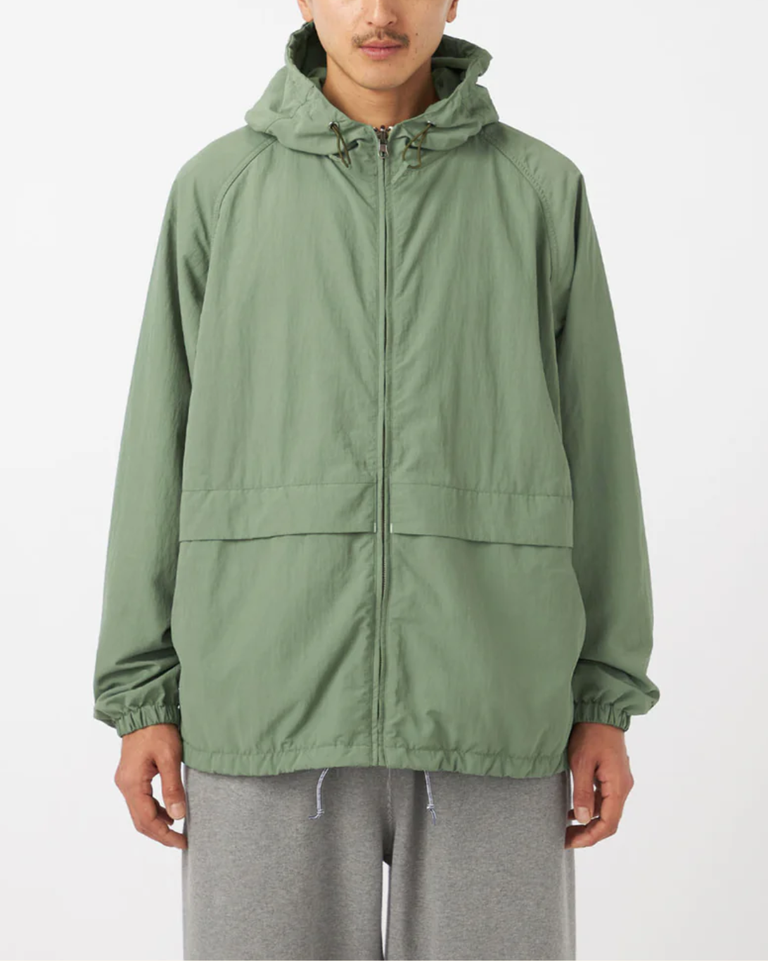 Hooded Jacket | Fade Green