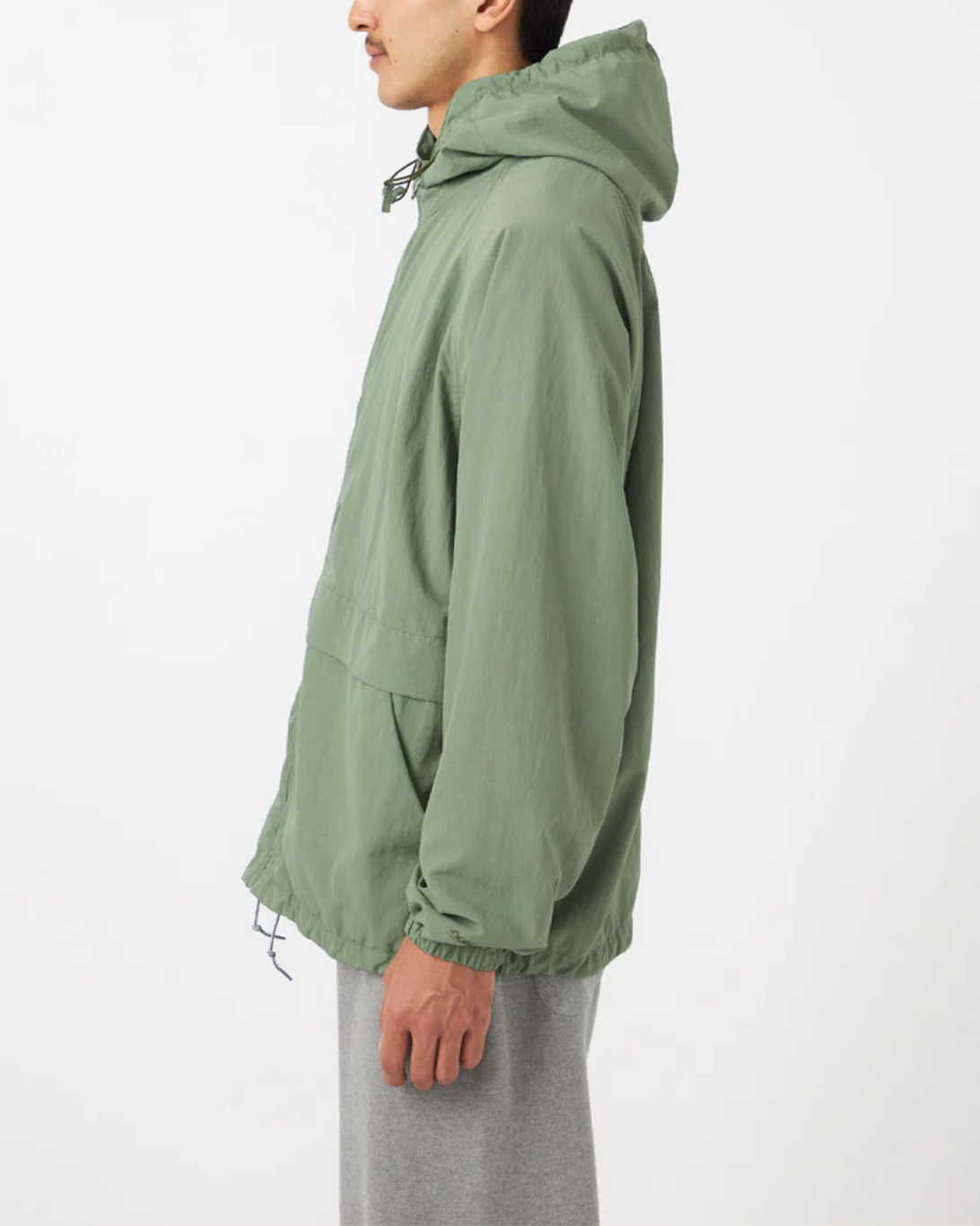 Hooded Jacket | Fade Green