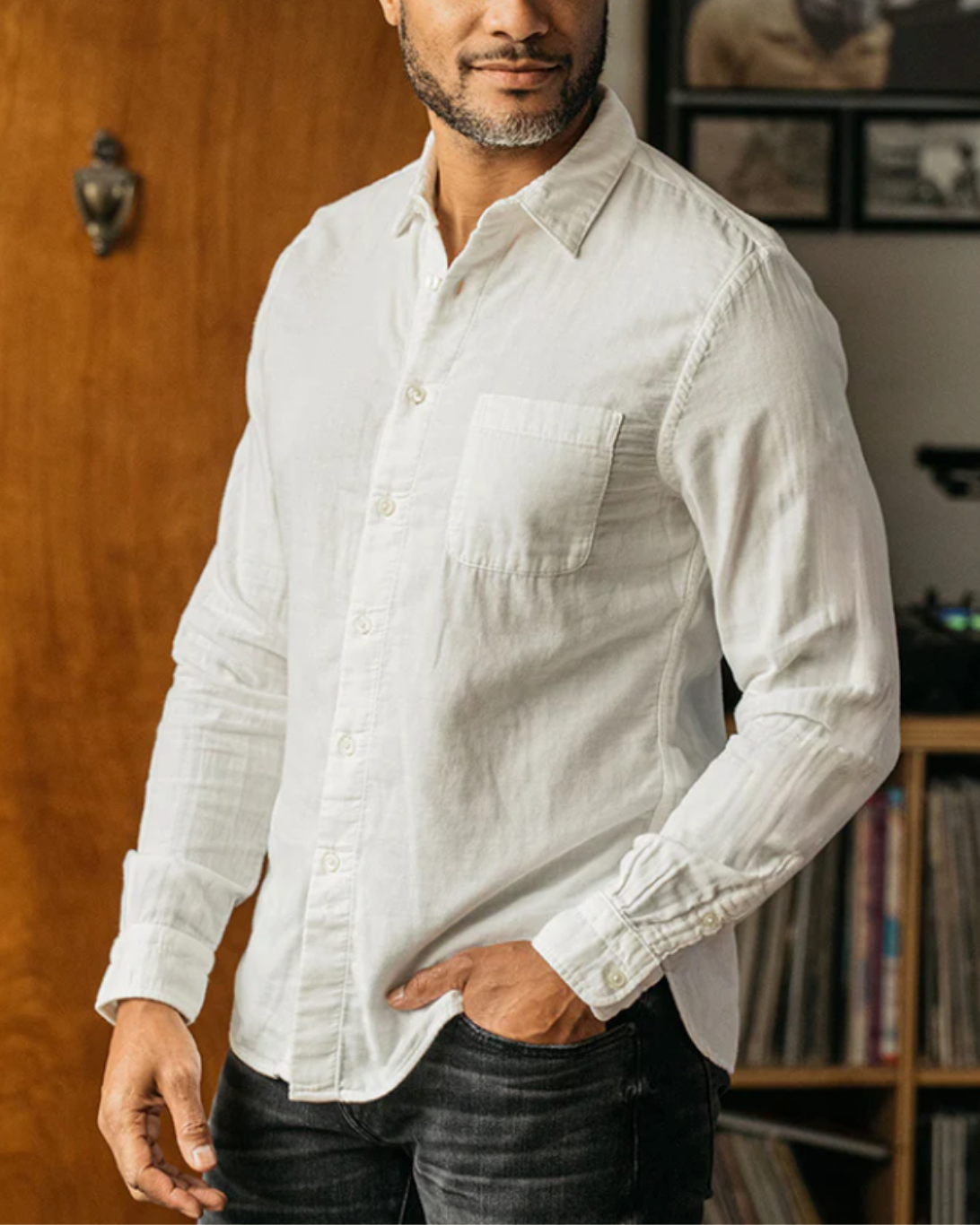 The Ripper Double Gauze Shirt | White