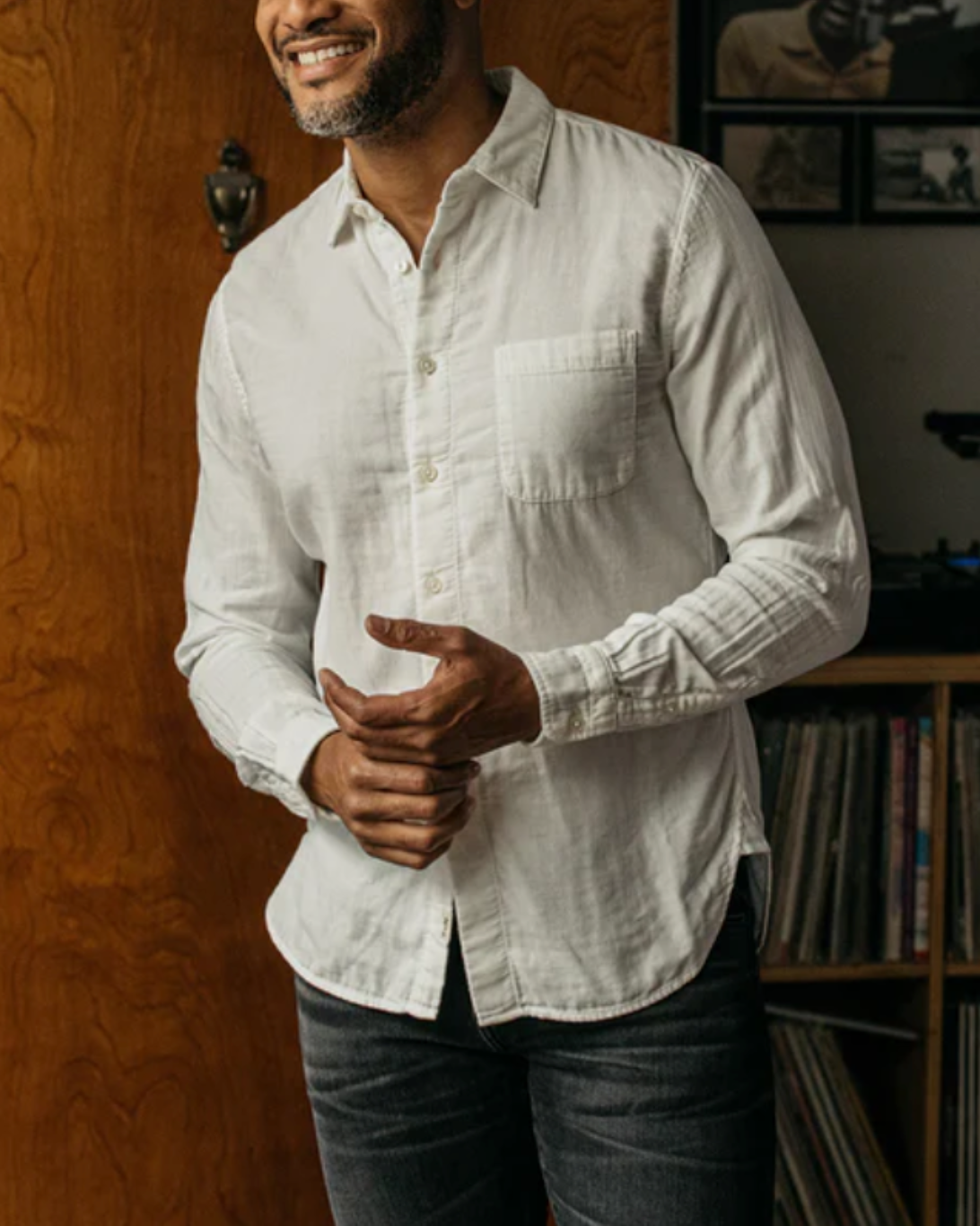 The Ripper Double Gauze Shirt | White