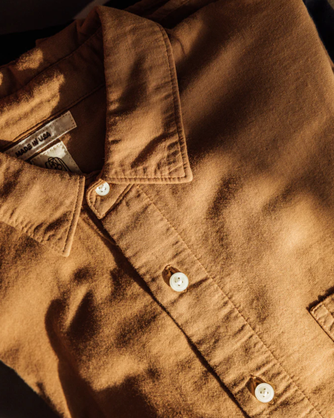 The Ripper Double Gauze Shirt | Camel